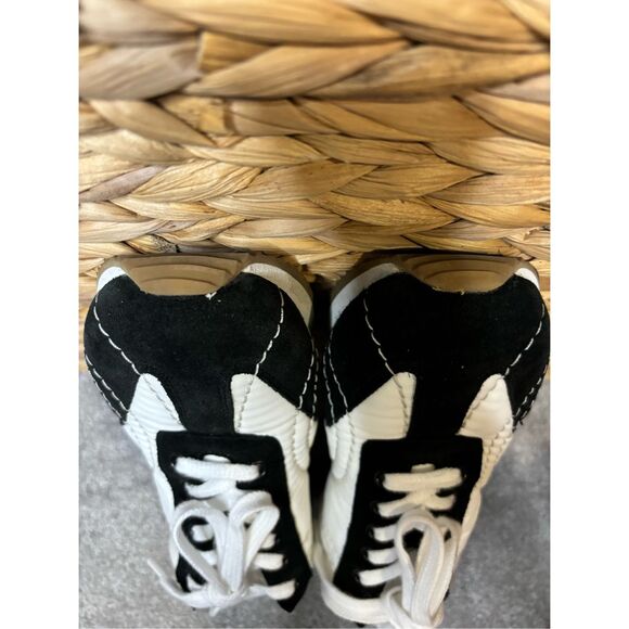 NWOB TOTEME The Sport leather-trimmed suede and shell sneakers, $450 Sz8 - Picture 6 of 9